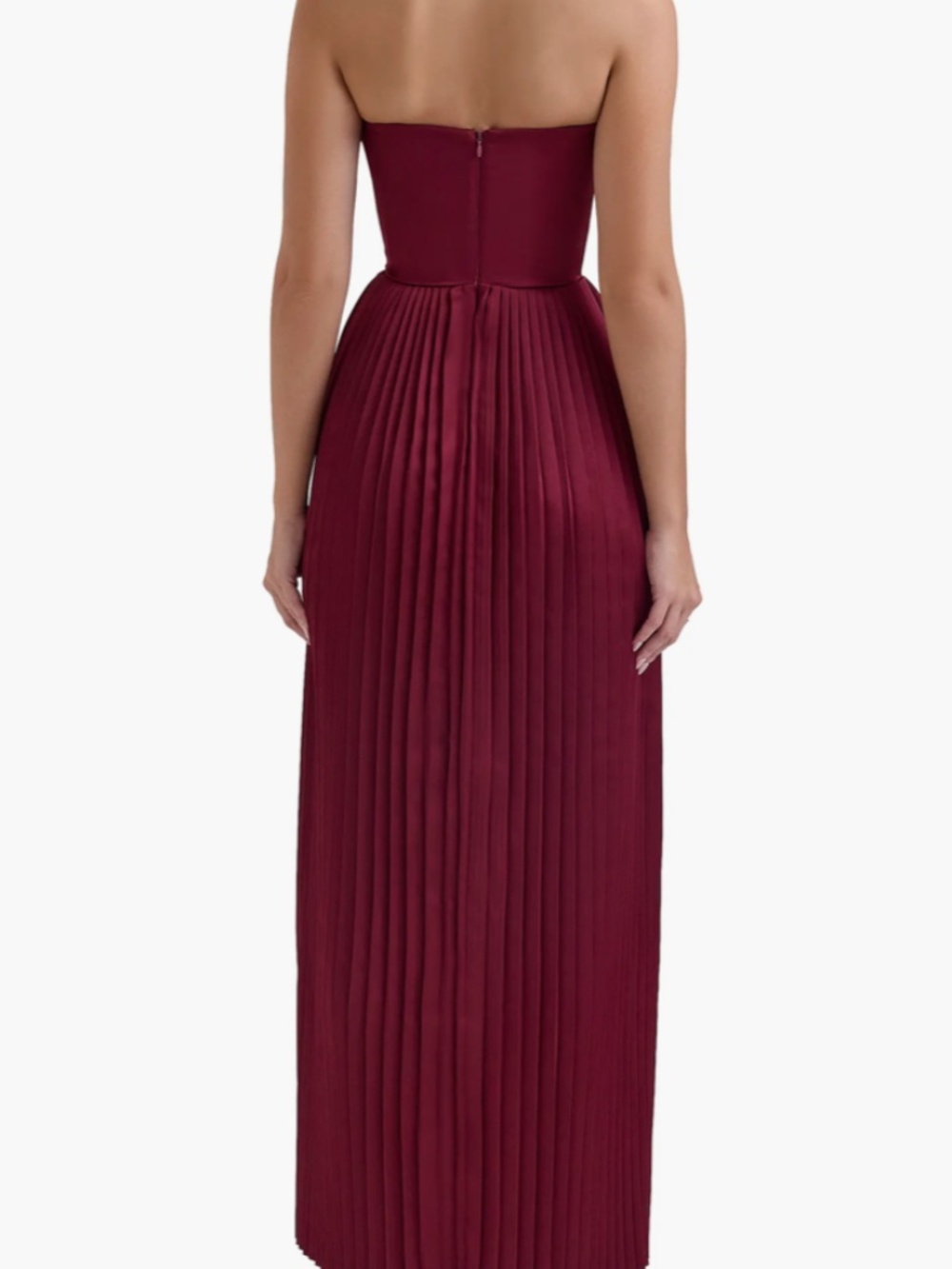 House of CB Pleated Maxi - Picture 3 of 4